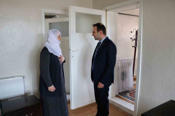 Patnos Kaymakam Vekili Vuran’dan Şehit Ailelerine Ziyaret