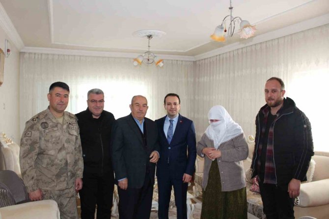 Patnos Kaymakam Vekili Vuran’dan Şehit Ailelerine Ziyaret
