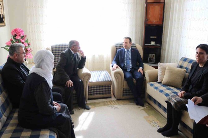 Patnos Kaymakam Vekili Vuran’dan Şehit Ailelerine Ziyaret