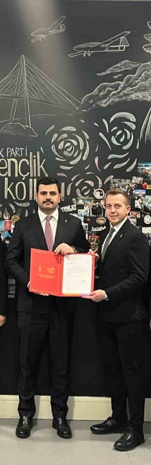 Ak Parti Kocasinan İ̇lçe Gençlik Kolları Başkanlığına Saçmacı Atandı