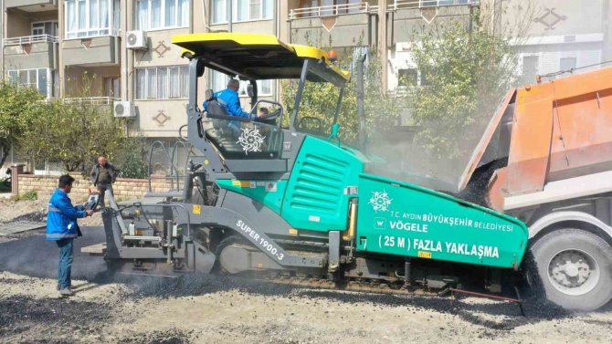 Aydın Büyükşehir Kuyucak’ta Yol Yapım Çalışmalarını Sürdürüyor