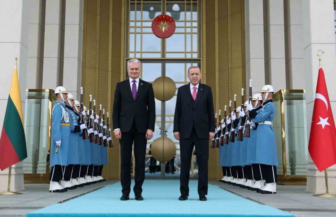 Cumhurbaşkanı Erdoğan, Litvanya Cumhurbaşkanı Nauseda İle Görüştü