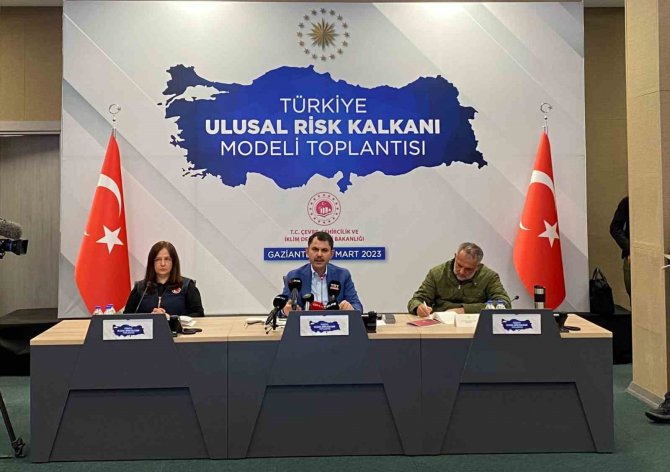 Bakan Kurum, Iı. Türkiye Ulusal Risk Kalkanı Modeli Toplantısında Alınan Kararları Açıkladı