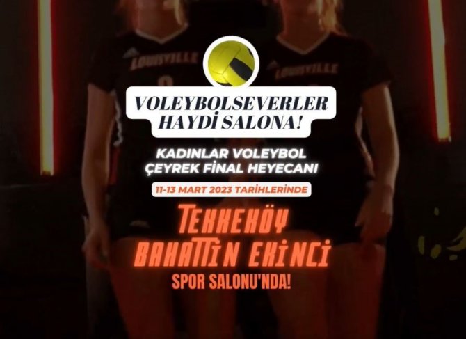 Voleybolun Kalbi Tekkeköy’de Atacak