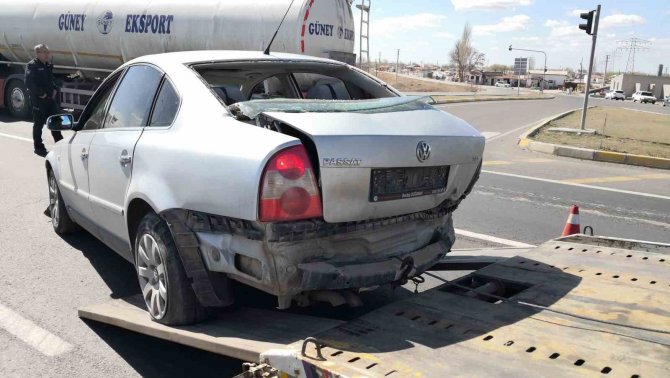 Depremzede Aile Aksaray’da Kaza Yaptı: 4 Yaralı