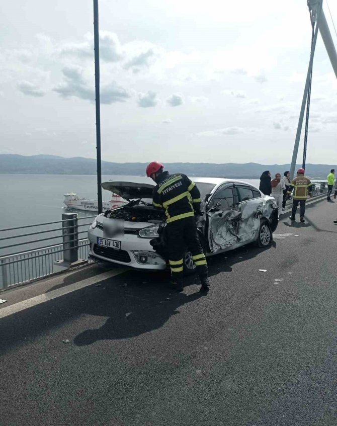 Osmangazi Köprüsü’nde Kaza