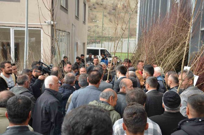 Şenoba Beldesinde Vatandaşa 10 Bin Meyve Fidanı Hibe Edildi