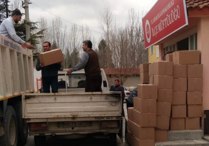 Deprem Bölgesine 310 Gıda Kolisi
