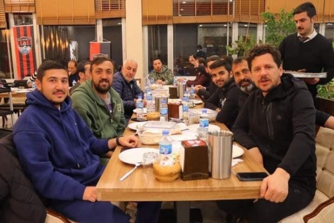 Vatso Başkanı Kandaşoğlu’ndan Vanspor’a Moral Yemeği