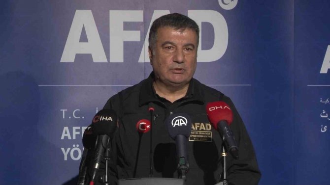Afad Başkanı Sezer: “Şu An İtibariyle 47 Bin 475 Kişi Hayatını Kaybetti”