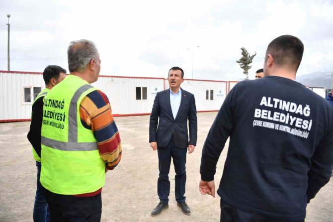 Altındağ’dan Osmaniye’ye Konteyner Kent