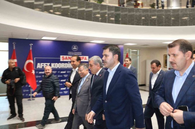 Bakan Kurum Ve Bakan Nebati Şanlıurfa’da