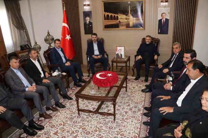 Bakan Kurum Ve Bakan Nebati Şanlıurfa’da