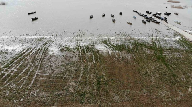 Balıkesir Manyas Kuşgölü’nü Kuraklık Vurdu