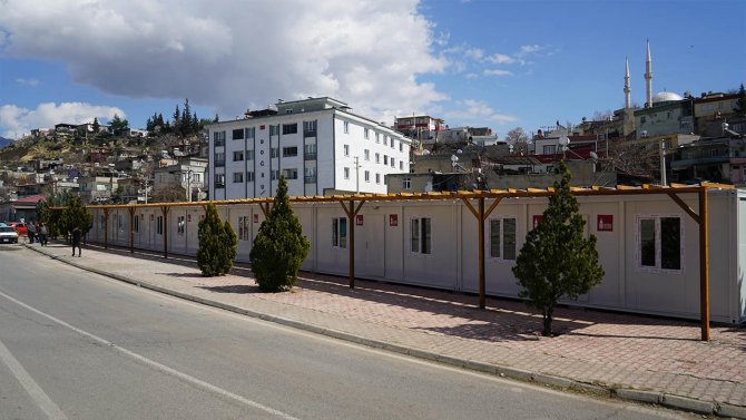 Ballıca Prefabrik Çarşı Hizmete Hazır