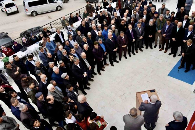 Yunus Emre Camii Dualarla Açıldı