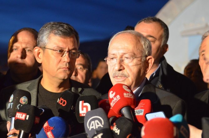 Chp Genel Başkanı Kılıçdaroğlu: "Deprem Bölgelerinde Kararlar Bir Bütün Olarak Ele Alınmalı"