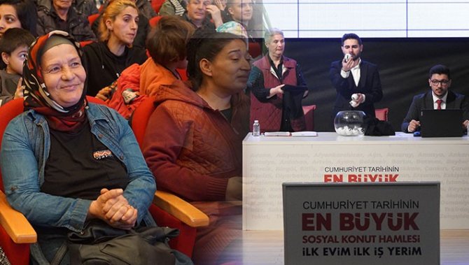 Edirne’de, Depremler Sebebiyle Ertelenen Toki̇ Kuraları Çekildi