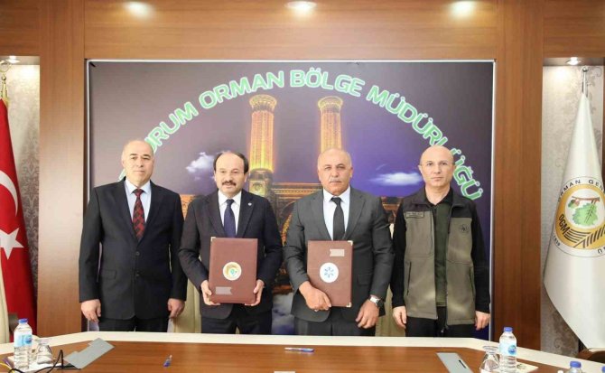 Obm İle Etü Arasında “Üniversite Kampüs Alanının Ağaçlandırılması” Protokolü İmzalandı