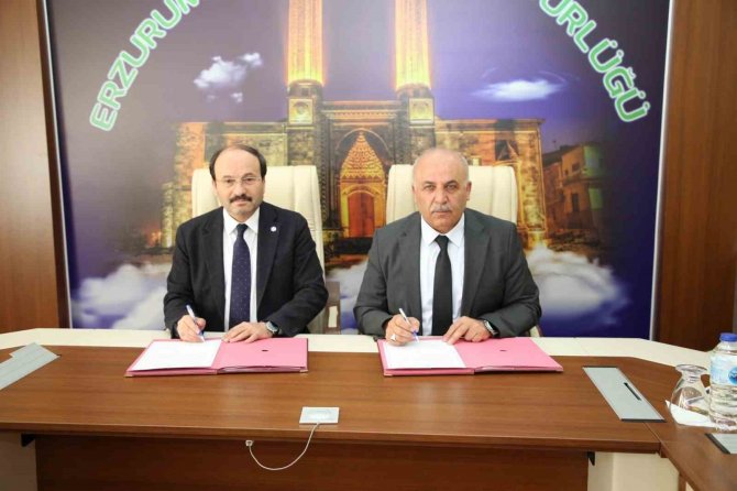 Obm İle Etü Arasında “Üniversite Kampüs Alanının Ağaçlandırılması” Protokolü İmzalandı