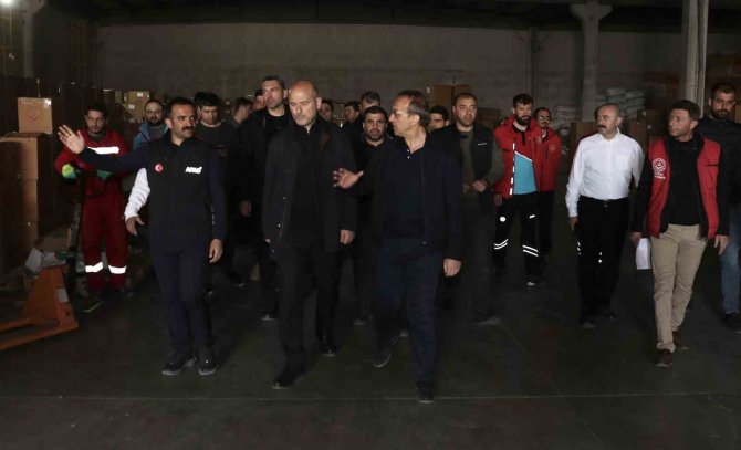 Bakan Soylu, Deprem Bölgesi İçin İhtiyaçları Açıkladı
