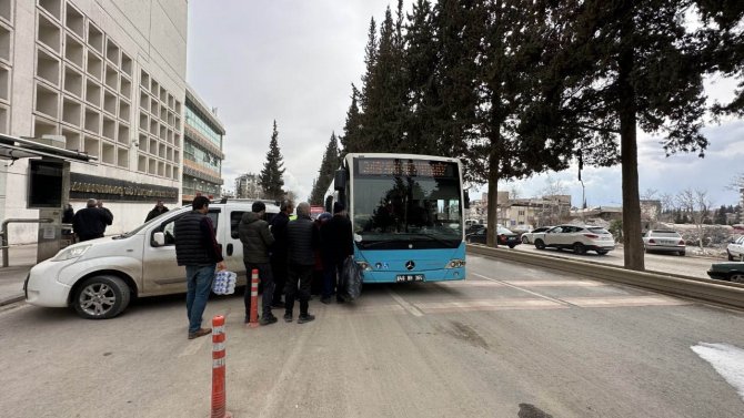 Kahramanmaraş’ta 16 Hatla Toplu Taşıma Devam Ediyor
