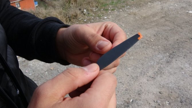 Şahin Drona Saldırdı