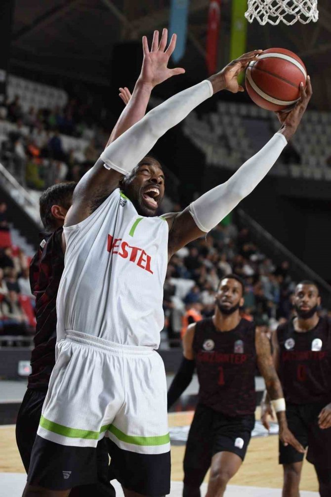 Basketbol Süper Ligi: Manisa Bbsk: 69 - Gaziantep Basketbol: 65