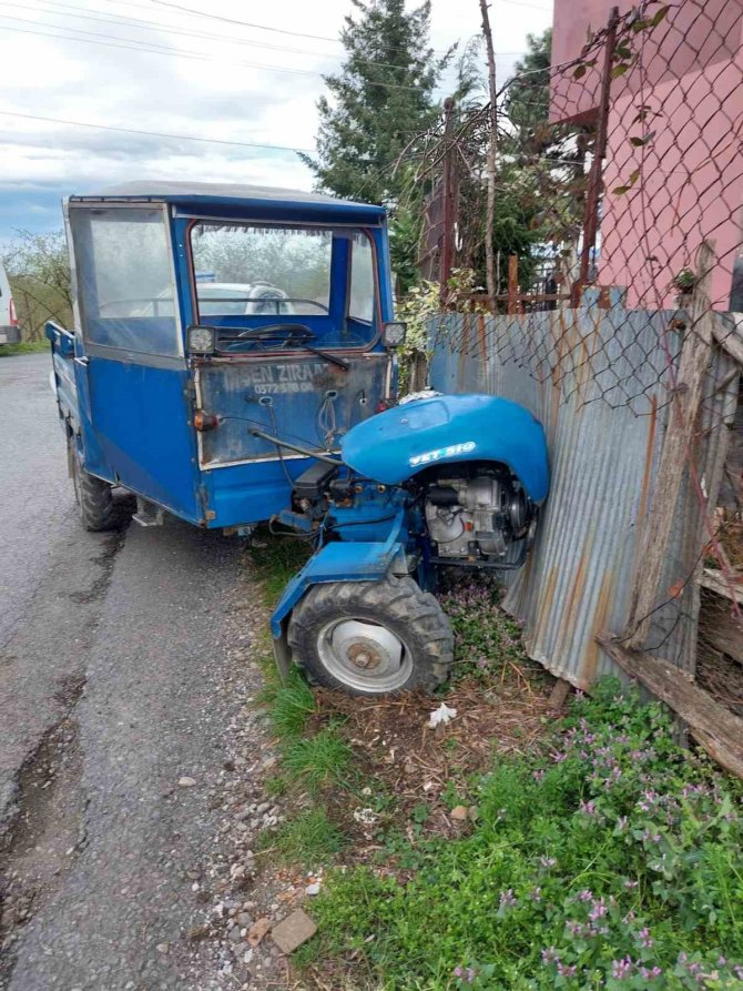 Alaplı’da Patpat Kazası: 1 Yaralı