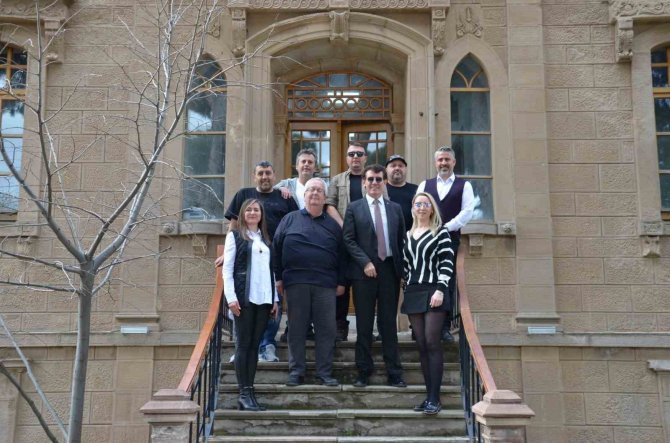 Gömeç’te Yapılması Planlanan Triatlon İçin Ziyarette Bulundular