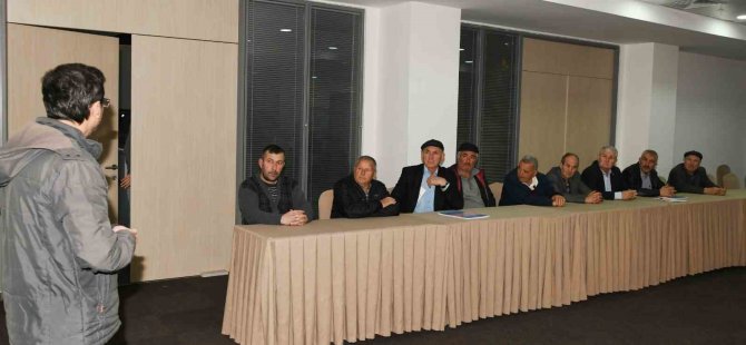 Lapseki’de Muhtarlara Çevre Ve İ̇klim Değişikliği Farkındalık Eğitimi Verildi