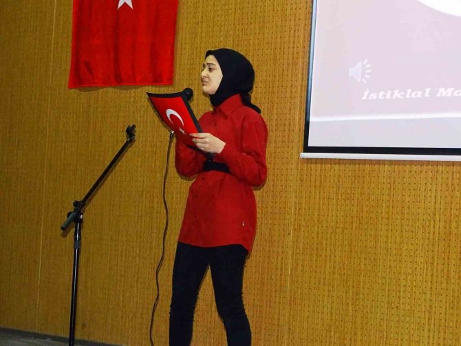 Hisarcık’ta İ̇stiklal Marşı’nın Kabulü Ve Mehmet Akif Ersoy’u Anma Günü Etkinlikleri