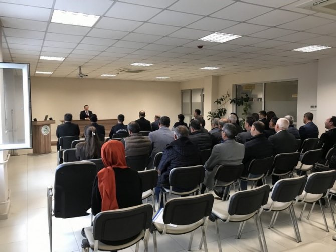 Burhaniye’ De Mart Ayı Muhtarlar Toplantısı Yapıldı