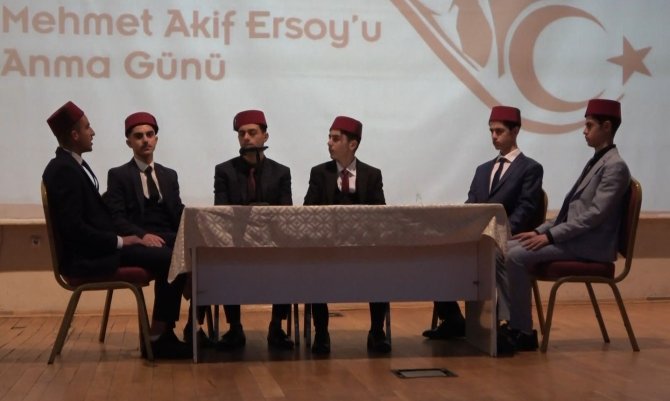 Muş’ta İ̇stiklal Marşı’nın Kabulü Ve Mehmet Akif Ersoy’u Anma Günü Programı