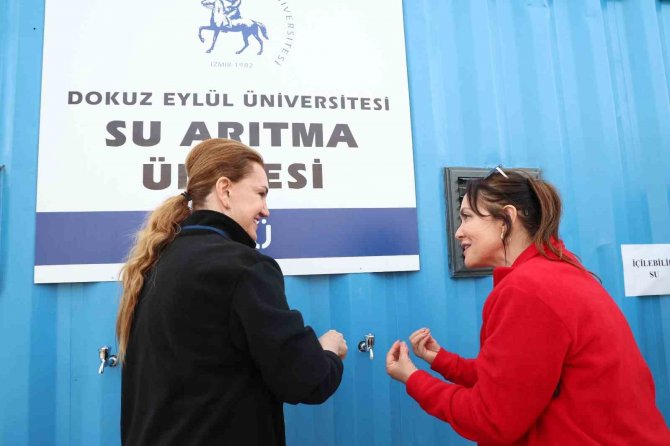 Deü’den Adıyaman’a ’Mobil İ̇çme Suyu Arıtma Tesisi’ Desteği