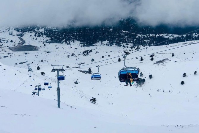 Ege’nin En Büyük Kayak Merkezi En Sakin Günlerini Yaşıyor