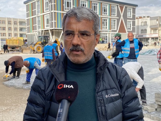 Adıyaman’da Prefabrik Çarşılar Kuruluyor