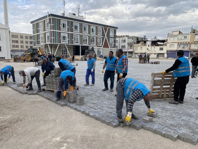 Adıyaman’da Prefabrik Çarşılar Kuruluyor