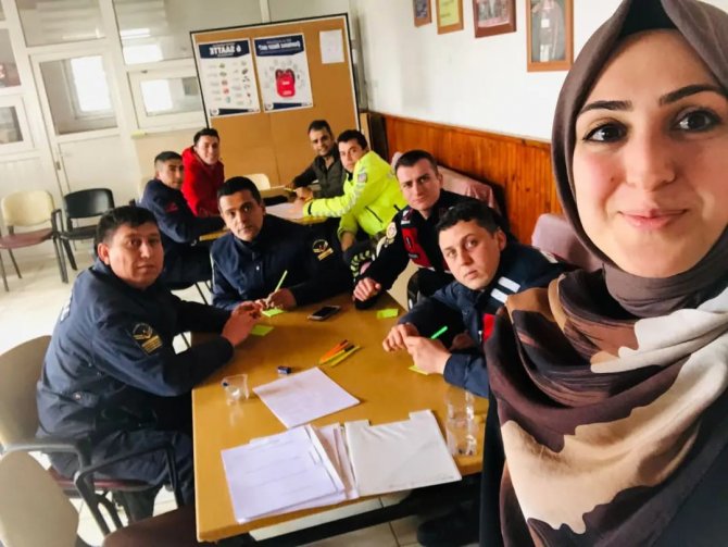 Karacasu’daki Kolluk Kuvvetlerine ’Stres Yönetimi’ Eğitimi Verildi