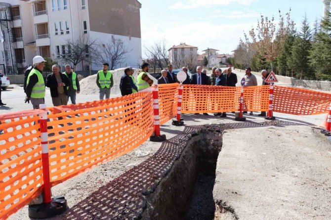 Sungurlu’da İçme Suyu Şebekesini Değiştiriyor