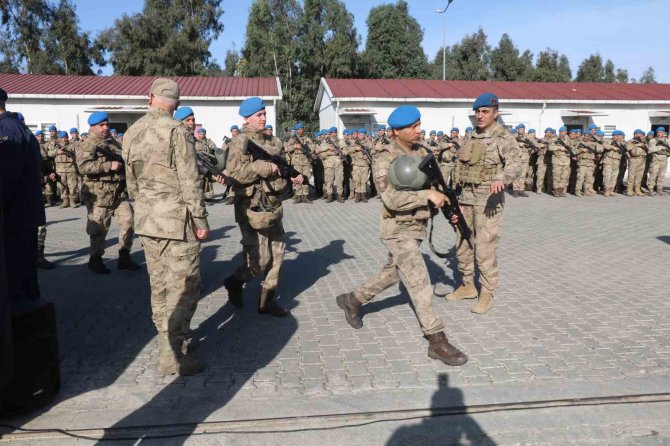 Deprem Bölgesinde Görevini Tamamlayan Mehmetçik, Dualarla Uğurlandı
