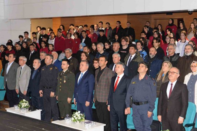 12 Mart İ̇stiklal Marşı’nın Kabulü Ve Mehmet Akif Ersoy’u Anma Programı Düzenlendi