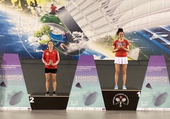 Bursa Büyükşehir Belediyesporlu Özge Bayrak Bağcı Portekiz’de Gümüş Madalya Kazandı