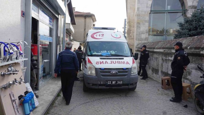 Edirne’de Çocukların Gözü Önünde Bir Kişiyi Yaralayan Zanlı Tutuklandı