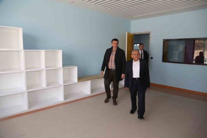 Başkan Büyükkılıç, Çocuk Kütüphanesi Ve Müzik Okulu Projesi’ni İnceledi
