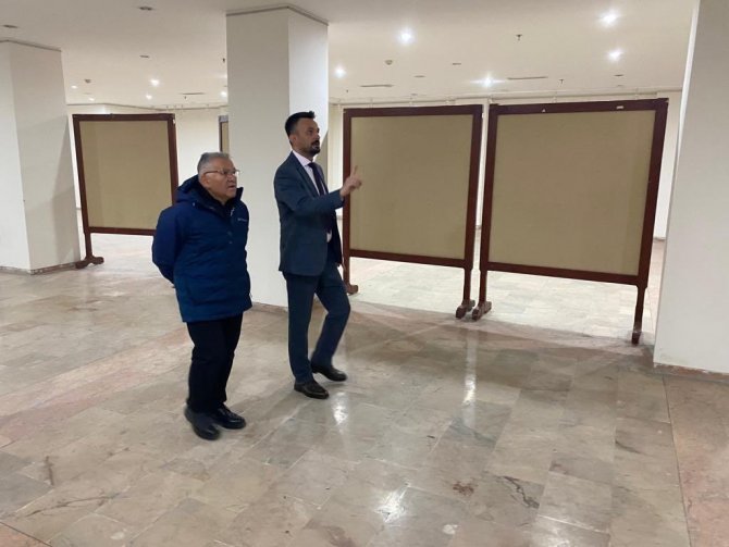 Başkan Büyükkılıç’tan İ̇l Kültür Ve Turizm Müdürlüğü’ne Ziyaret
