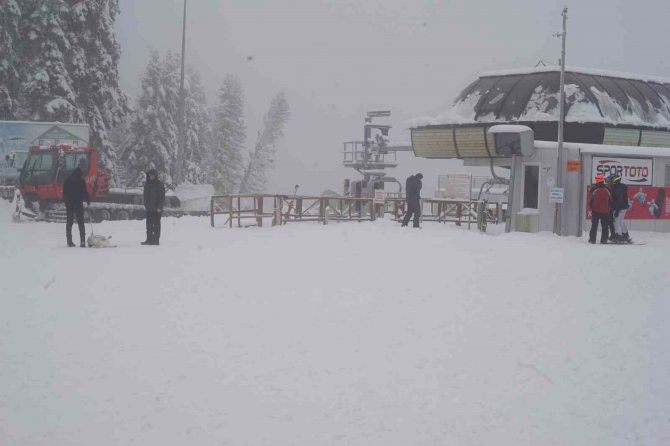 Ilgaz Dağı’nda Mart Karı: Kar Kalınlığı 50 Santimetreye Ulaştı