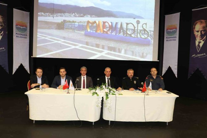 Marmaris’te Kurumlar Ve Turizmciler Yol Haritası İçin Toplandı