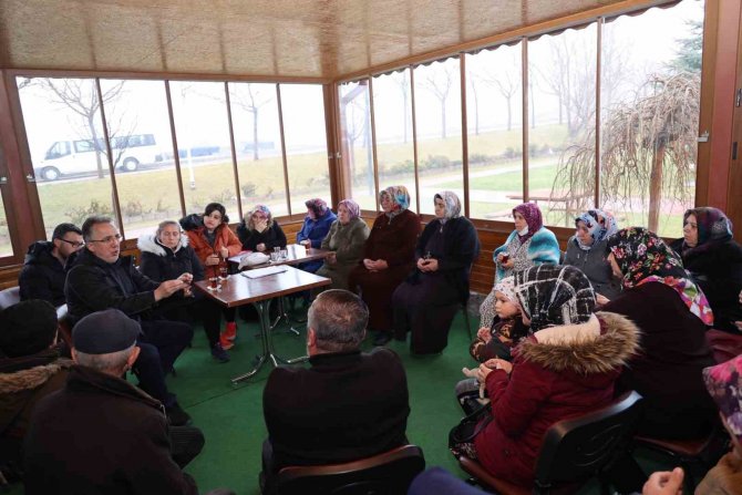 Başkan Savran Mahalle Mahalle Geziyor