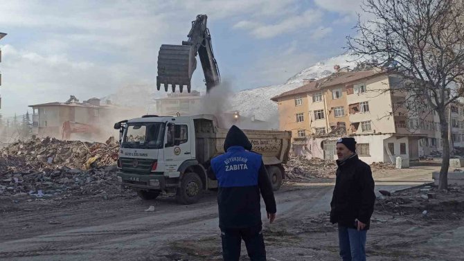 Samsun Zabıtası Deprem Bölgesinde